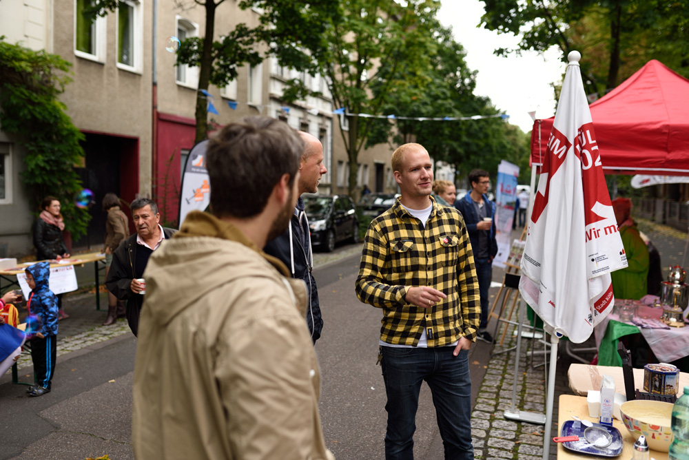 Das Straßenfest von Veedelshelden Müllem! beim Mülheimer Tag 2015